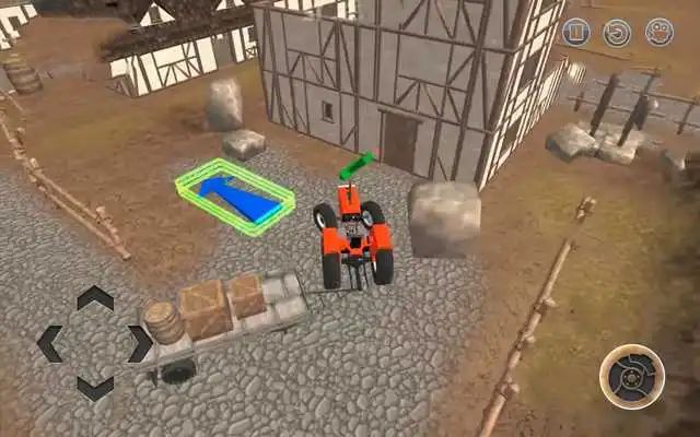 Play Tractor Parking: Farm Simulator Cargo Transport 3D