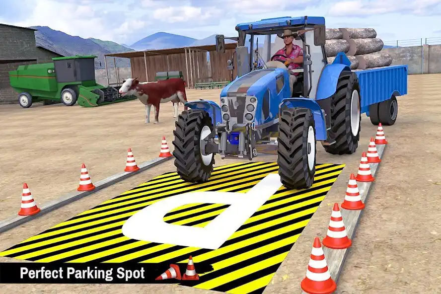 Play Tractor Trolley Parking Games  and enjoy Tractor Trolley Parking Games with UptoPlay