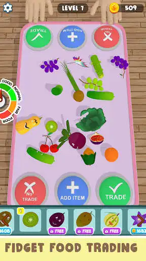 Play Trading Master Fruits & Vegetable - Fidget Toys as an online game Trading Master Fruits & Vegetable - Fidget Toys with UptoPlay