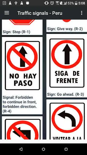 Play Traffic signals - Peru as an online game Traffic signals - Peru with UptoPlay