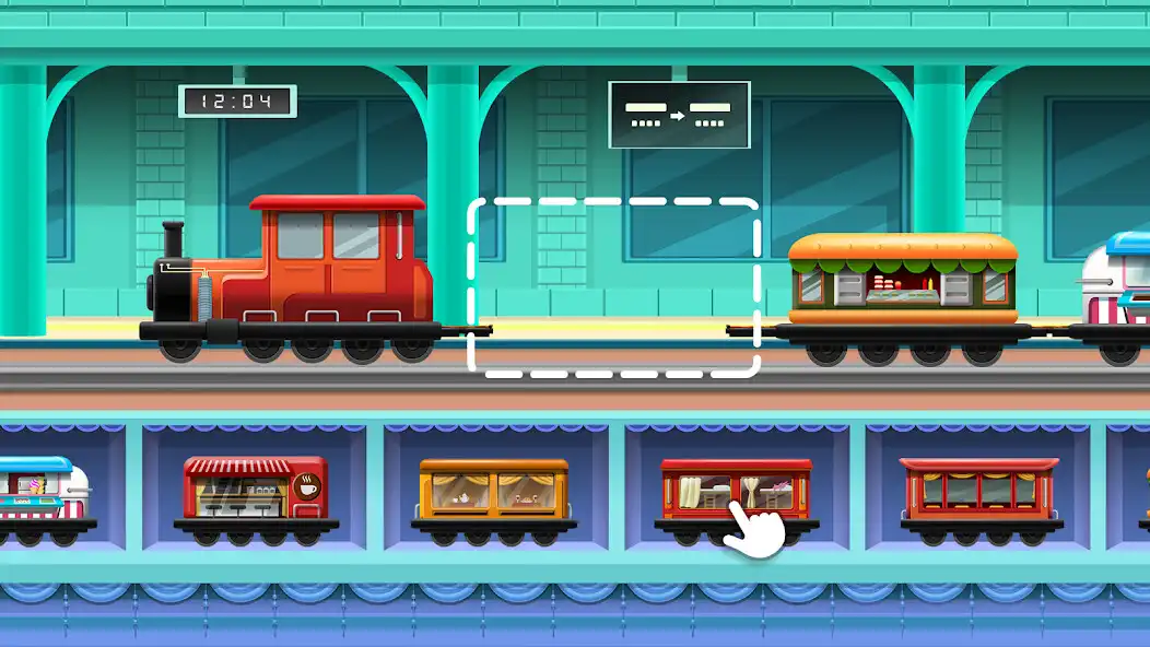 Play Train Builder - Games for kids  and enjoy Train Builder - Games for kids with UptoPlay