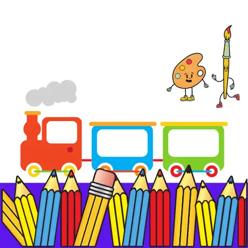 Play Train Coloring Book APK