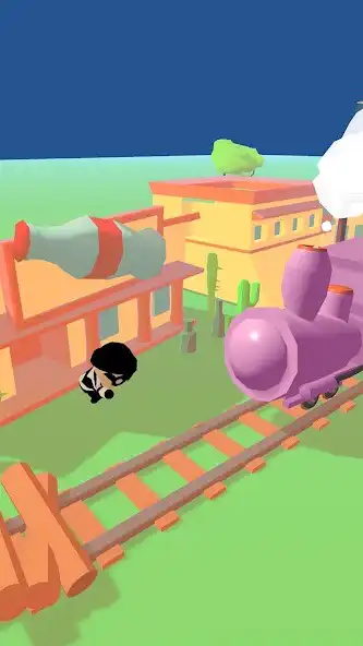 Play Train Crosswalks 3D as an online game Train Crosswalks 3D with UptoPlay