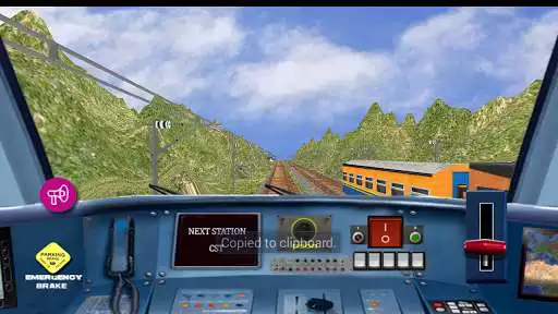 Play Train driving simulator as an online game Train driving simulator with UptoPlay