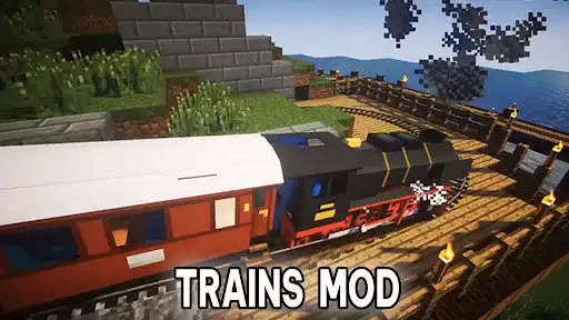 Play Train Mod for Minecraft PE  and enjoy Train Mod for Minecraft PE with UptoPlay