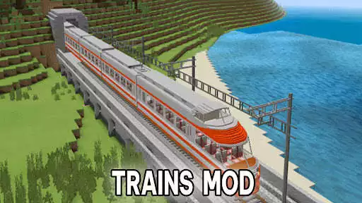 Play Train Mod for Minecraft PE as an online game Train Mod for Minecraft PE with UptoPlay