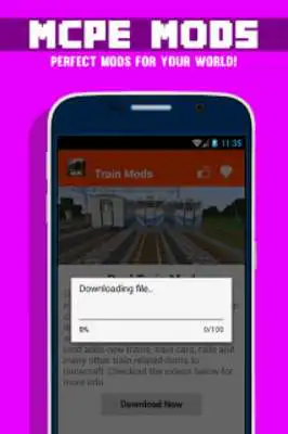 Play Train Mods For MCPE