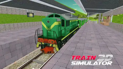 Play Train Simulator Game: 3D Simulation Train Driving as an online game Train Simulator Game: 3D Simulation Train Driving with UptoPlay