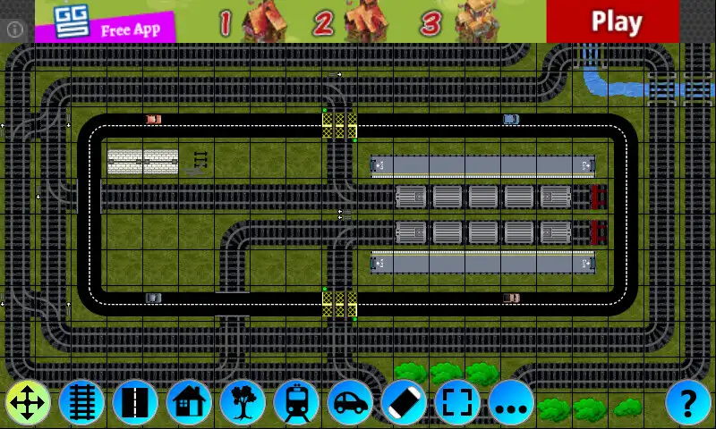 Play Train Tracks Lite as an online game Train Tracks Lite with UptoPlay