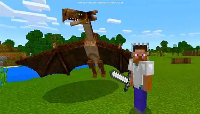 Play Train your dragon mod for the MCPE