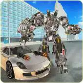 Free play online Transforming Robot Car-Real Robot Transformation APK