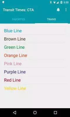 Play Transit Times: CTA