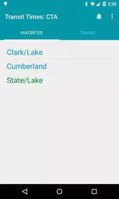 Play Transit Times: CTA