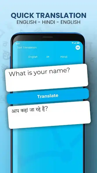 Play Translate English to Hindi App as an online game Translate English to Hindi App with UptoPlay