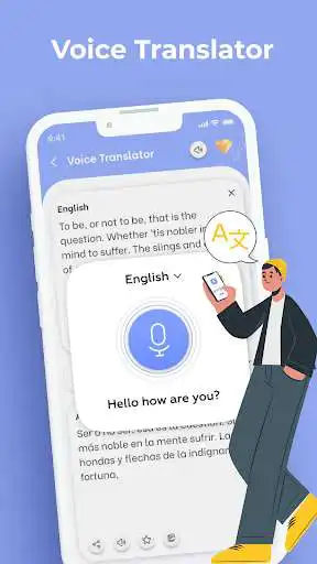 Play Translator: Voice, Photo, Text  and enjoy Translator: Voice, Photo, Text with UptoPlay