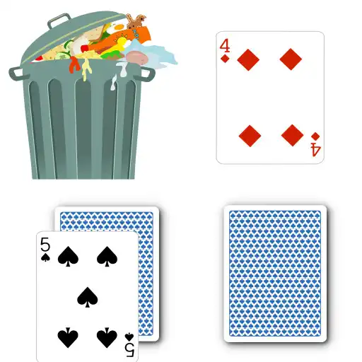 Free play online Trash Card Game APK