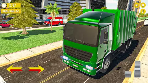 Play Trash Garbage Truck Simulator- Truck Driver Games  and enjoy Trash Garbage Truck Simulator- Truck Driver Games with UptoPlay