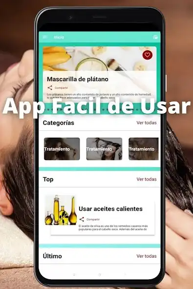 Play APK Tratamientos para el cabello  and enjoy Tratamientos para el cabello with UptoPlay com.tratamientos.cabello