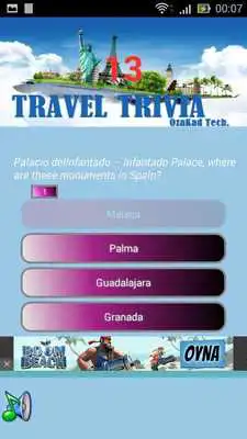 Play Travel Quiz Game