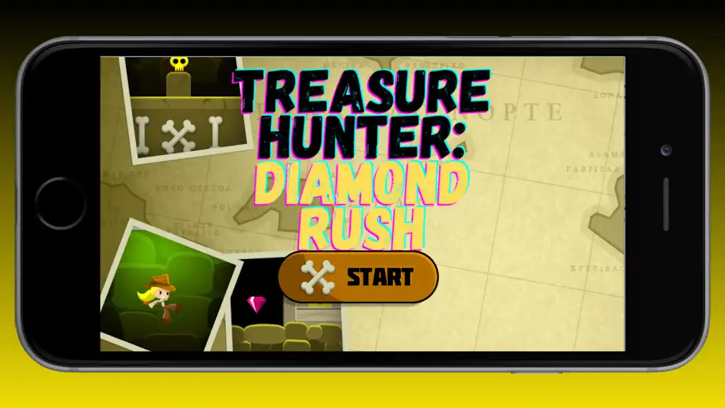 Play Treasure Hunter: Diamond Rush  and enjoy Treasure Hunter: Diamond Rush with UptoPlay