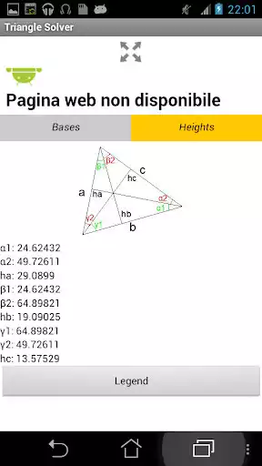 Play APK Triangle Solver  and enjoy Triangle Solver with UptoPlay com.cwshugg.triangle_solver