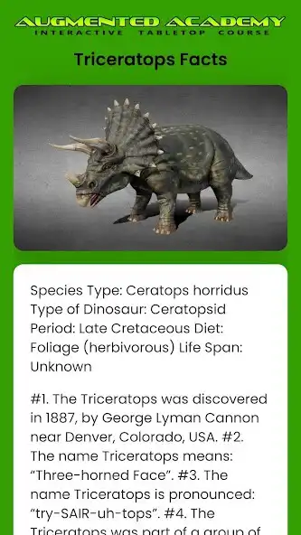 Play Triceratops Dinosaur Course as an online game Triceratops Dinosaur Course with UptoPlay