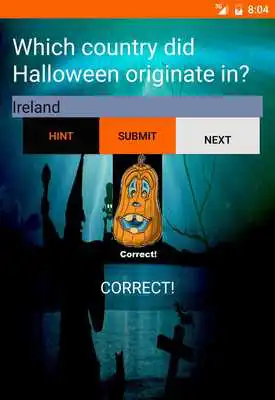 Play Trivia for Halloween