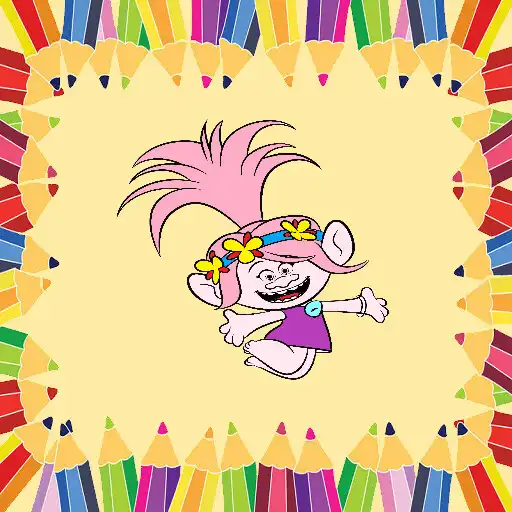 Play Trolls 3 Coloring Book APK