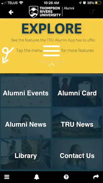 Play TRU Alumni App as an online game TRU Alumni App with UptoPlay