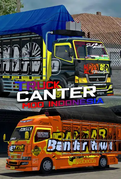 Play Truck Canter Mod Indonesia  and enjoy Truck Canter Mod Indonesia with UptoPlay