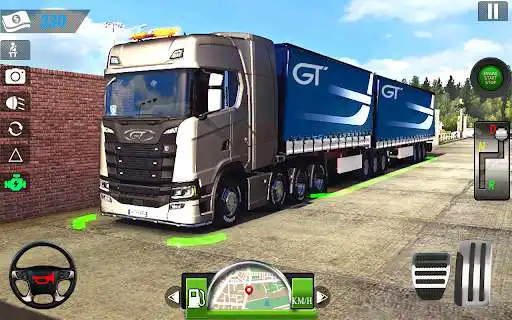 Play Truck Parking 3D Truck Games as an online game Truck Parking 3D Truck Games with UptoPlay