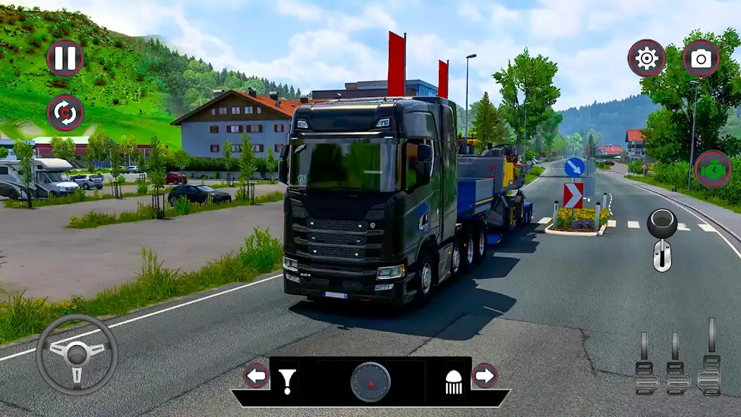 Play Truck Simulator Euro Truck 3d  and enjoy Truck Simulator Euro Truck 3d with UptoPlay