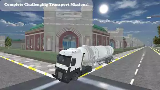 Play Truck Transport Simulator 2021  and enjoy Truck Transport Simulator 2021 with UptoPlay