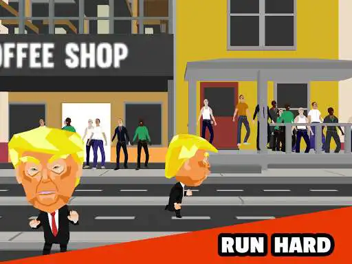 Play Trump Run 3D  and enjoy Trump Run 3D with UptoPlay