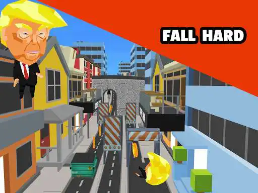 Play Trump Run 3D as an online game Trump Run 3D with UptoPlay