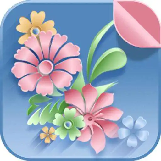 Free play online TSF NEXT ADW Nova LAUNCHER 3D PAPER FLOWERS THEME  APK