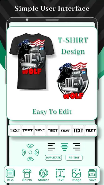 Play T Shirt Design App as an online game T Shirt Design App with UptoPlay