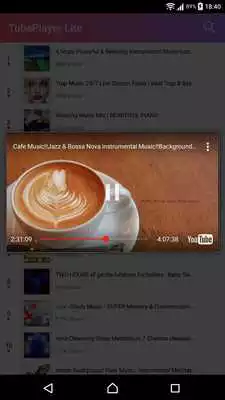 Play Tube Player Lite-Youtube Music