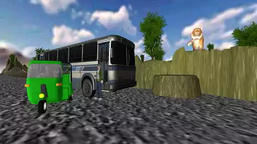 Play Tuk Tuk Simulator: Jungle Adventure Drive 2019  and enjoy Tuk Tuk Simulator: Jungle Adventure Drive 2019 with UptoPlay