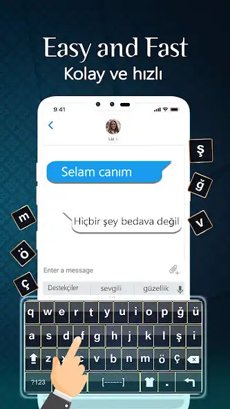 Play Turkish English Keyboard - Turkish Typing easy as an online game Turkish English Keyboard - Turkish Typing easy with UptoPlay