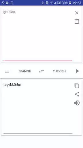 Play Turkish Spanish Translator