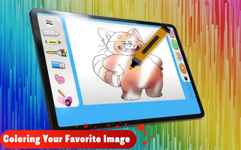 Play Turning Coloring Book Red  and enjoy Turning Coloring Book Red with UptoPlay