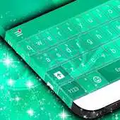 Free play online Turquoise Keyboard Theme APK