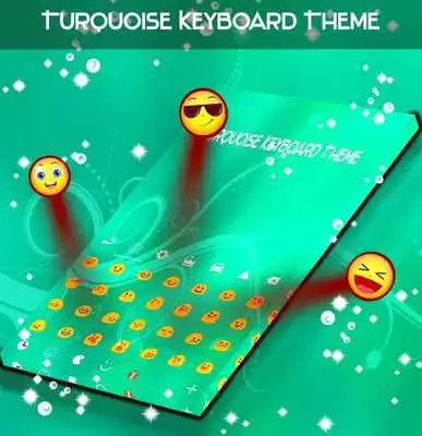 Play Turquoise Keyboard Theme