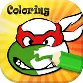 Free play online Turtles And Ninja Coloring APK