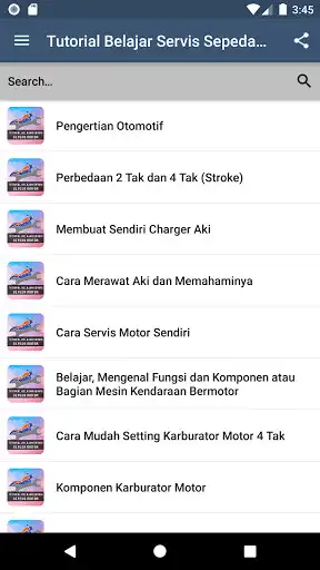 Play Tutorial Belajar Servis Sepeda Motor as an online game Tutorial Belajar Servis Sepeda Motor with UptoPlay