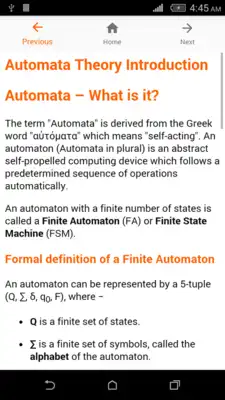 Play Tutorial For Automata Theory