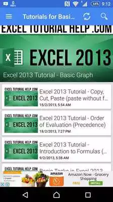 Play Tutorial For Excel 2013