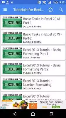 Play Tutorial For Excel 2013