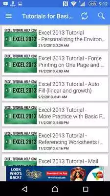 Play Tutorial For Excel 2013